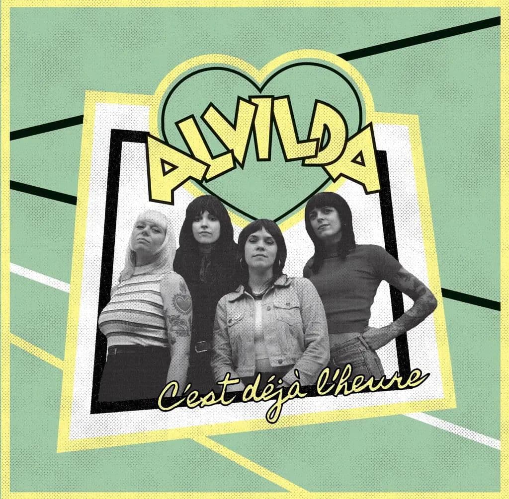 Vinyl Alvilda - C'EST DEJA L'HEURE