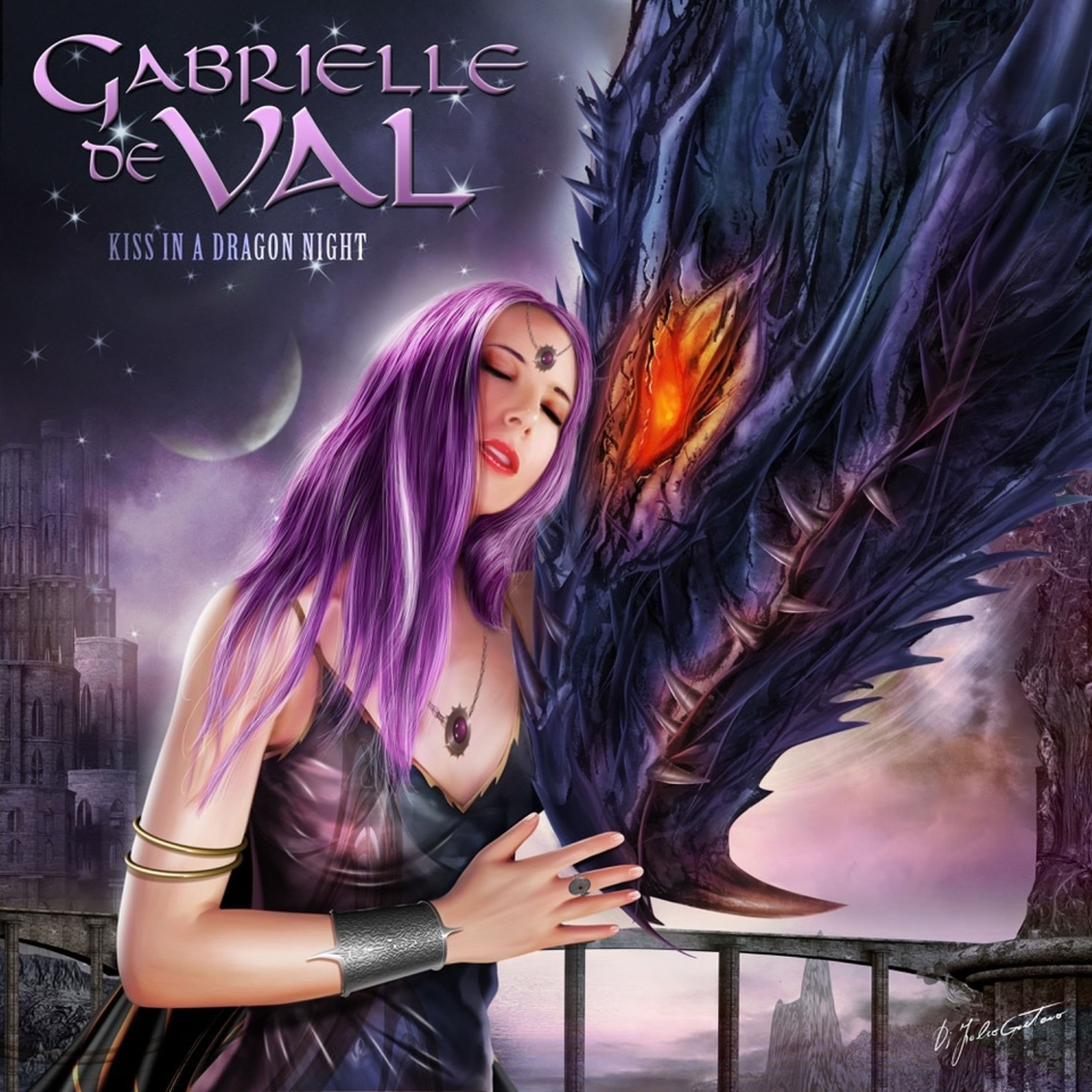 CD Gabrielle de Val - KISS IN A DRAGON NIGHT