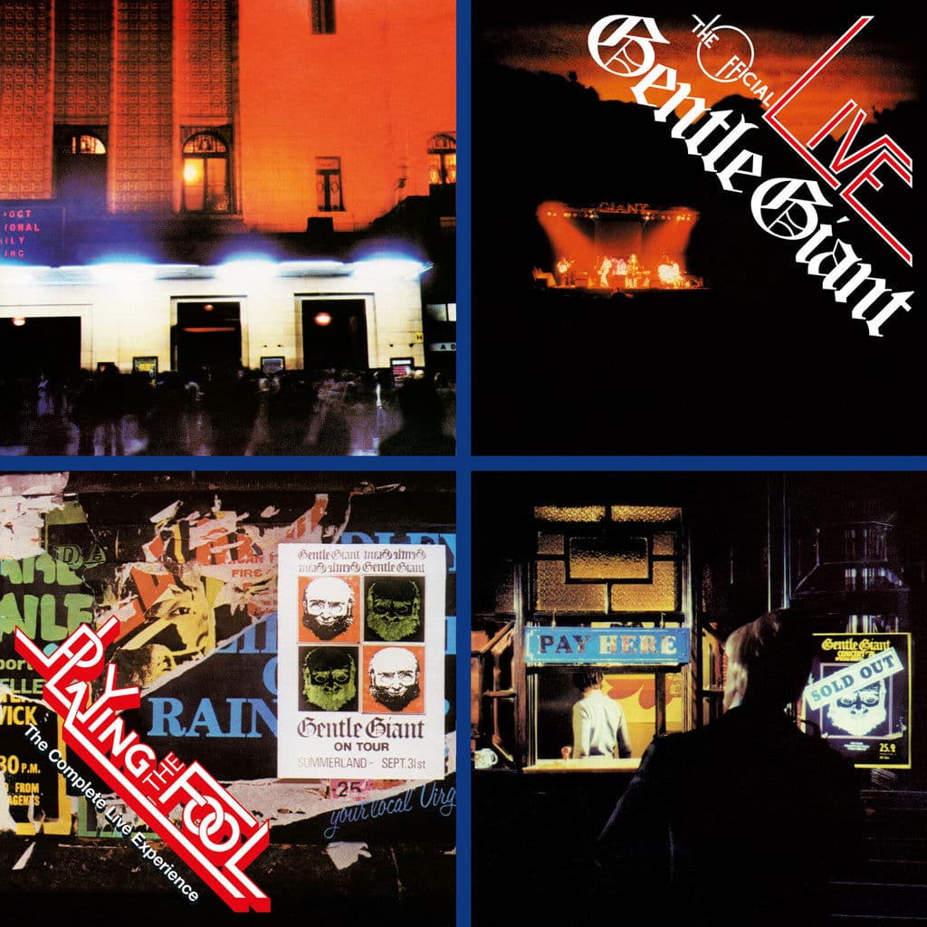 CD Gentle Giant - PLAYING THE FOOL - THE COMPLETE LIVE EXPERIENCE