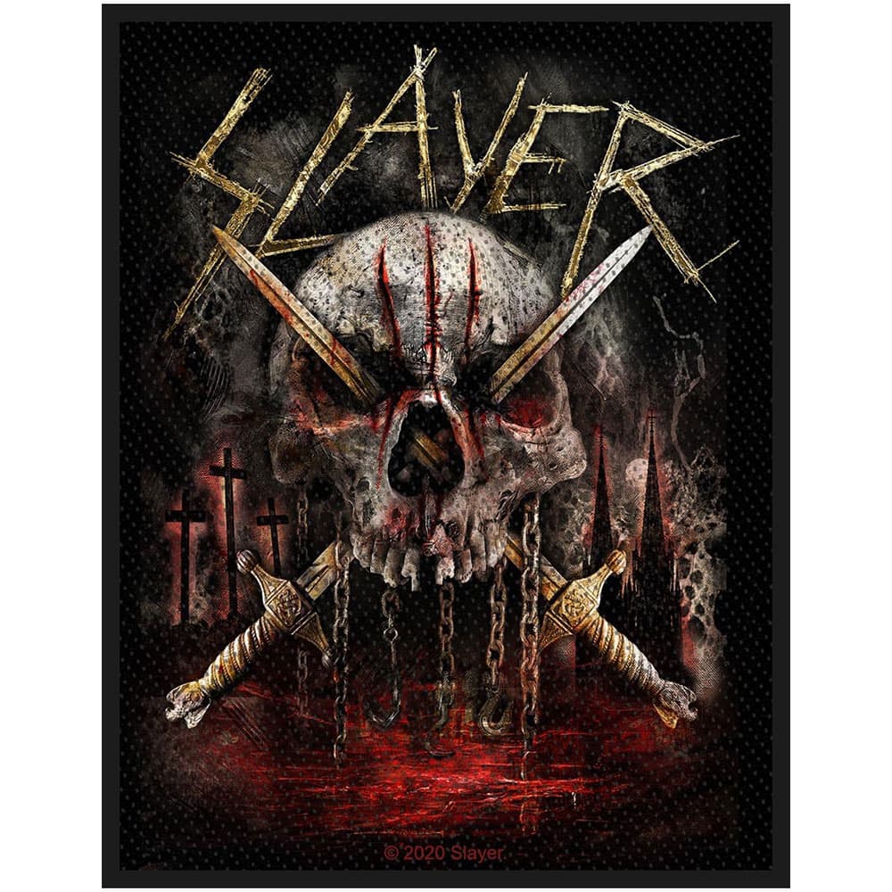 Nažehlovačka Slayer - Skull & Swords
