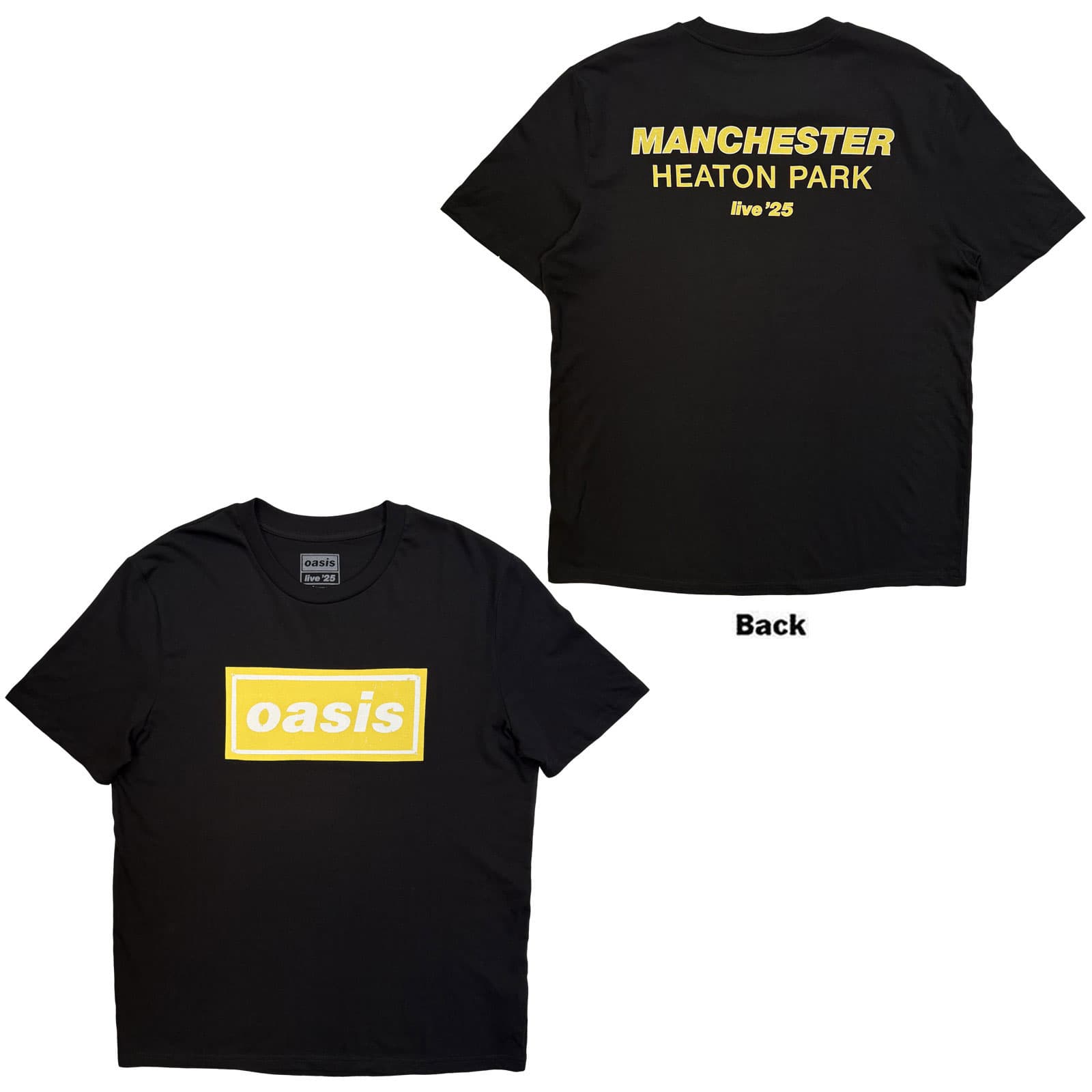 Tričko Oasis - Manchester City Pop Up, Unisex,Čierna,L