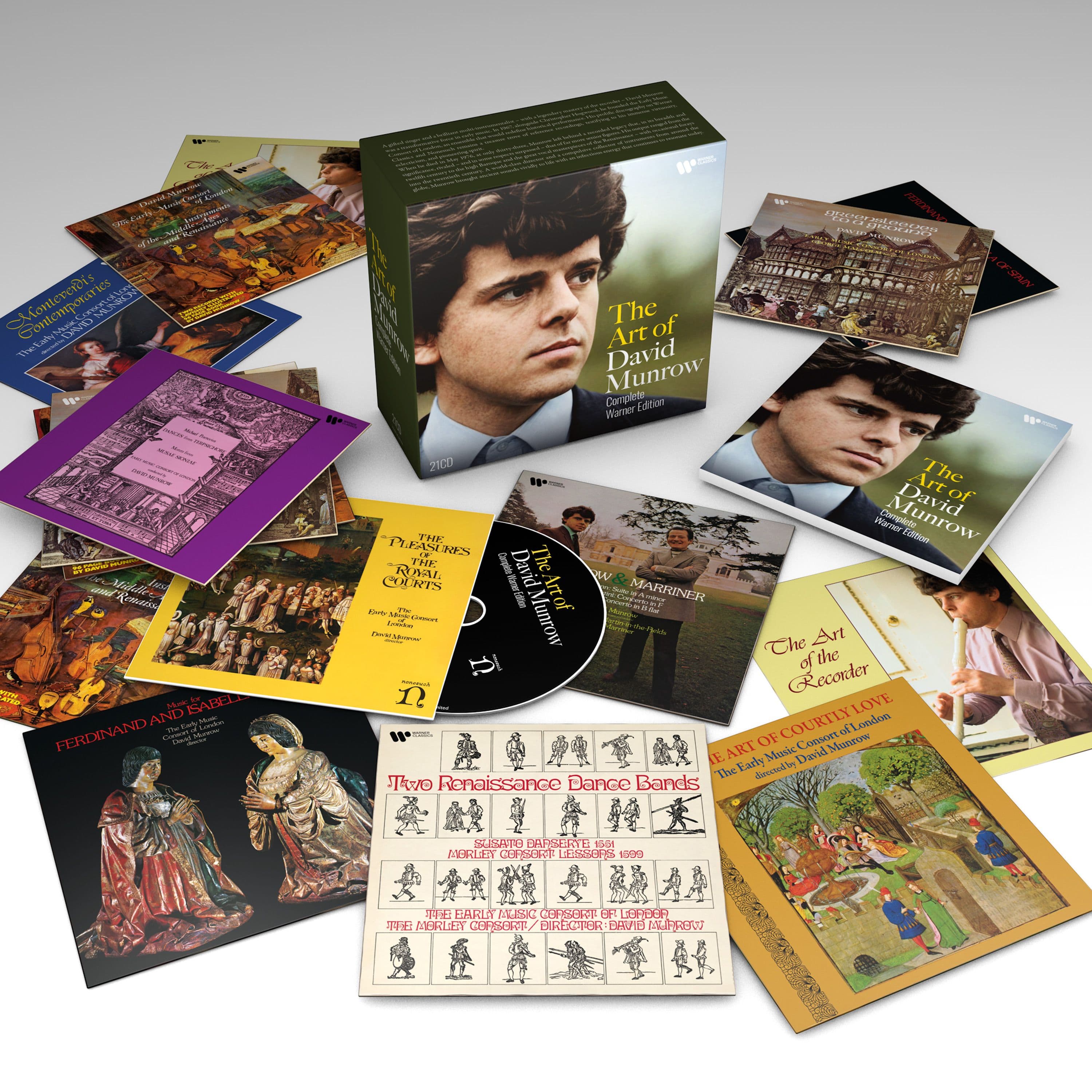 CD - THE ART OF DAVID MUNROW - COMPLETE WARNER EDITION