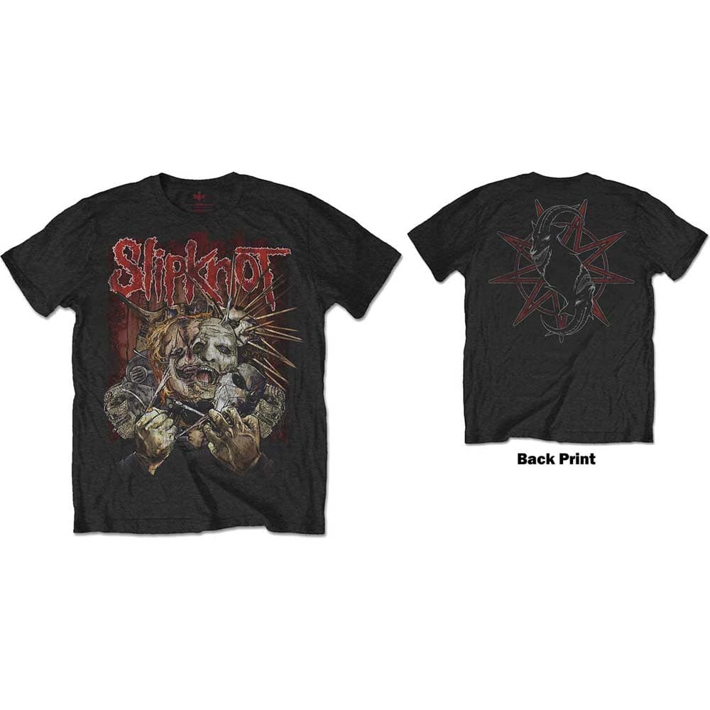 Tričko Slipknot - Torn Apart, Unisex,Čierna,M