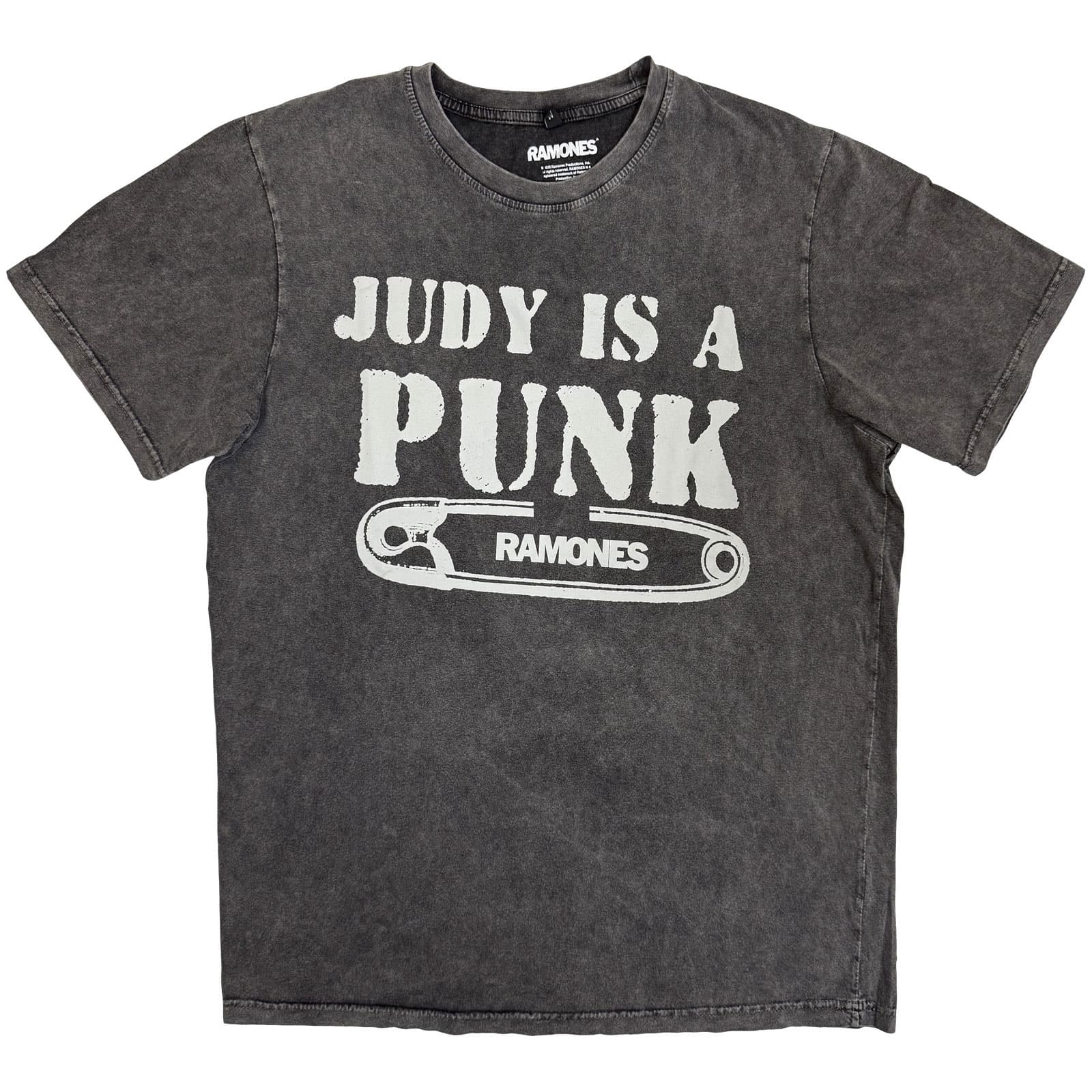 Tričko Ramones - Judy, Unisex,Šedá,L
