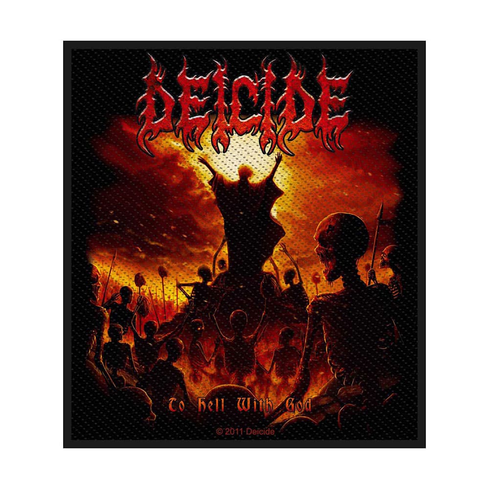 Nažehlovačka Deicide - To Hell With God