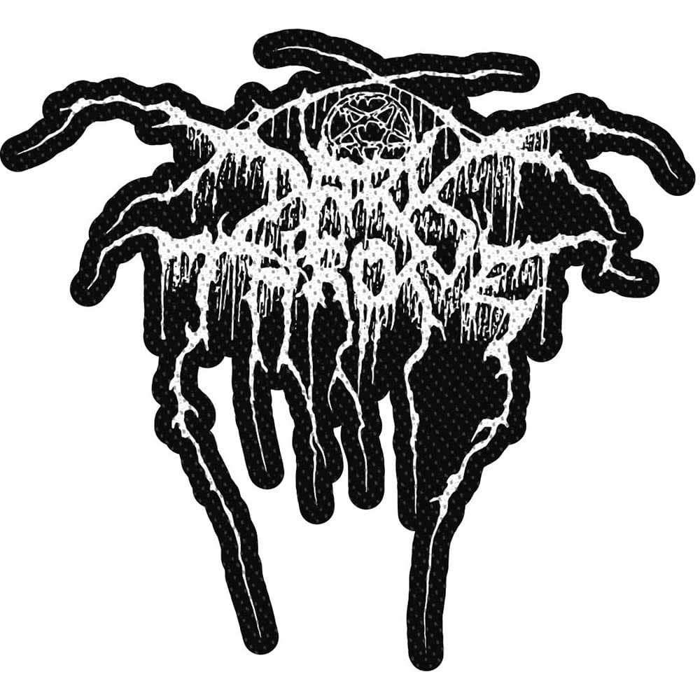 Nažehlovačka Darkthrone - Logo Cut Out