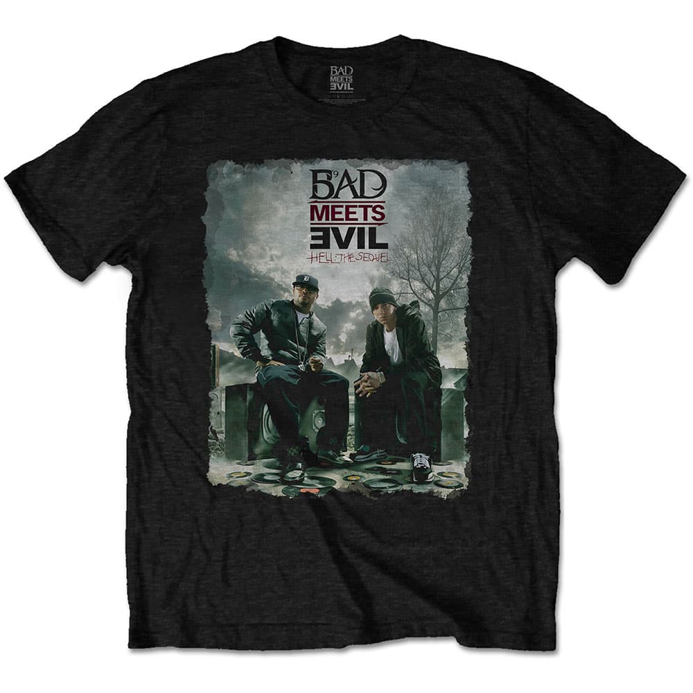 Tričko Bad Meets Evil - Burnt, Unisex,Čierna,S