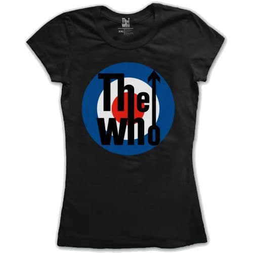 Tričko The Who - Target Classic, Žena,Čierna,S