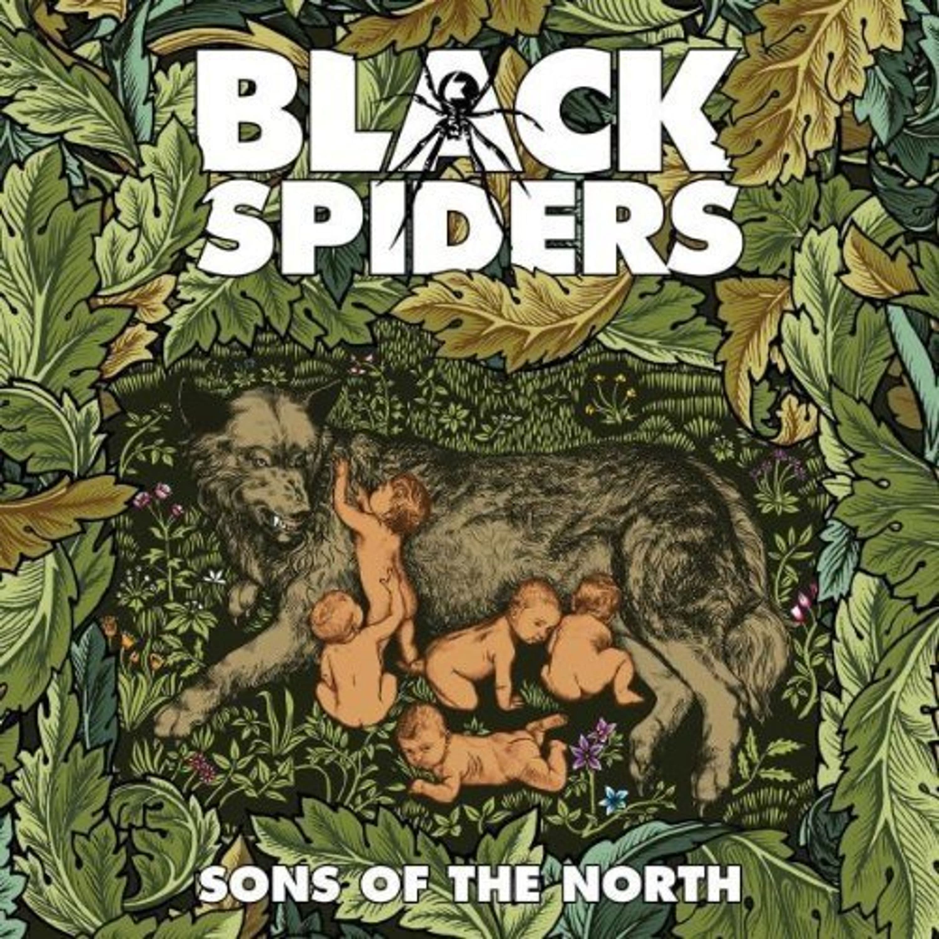 Vinyl Black Spiders - SONS OF THE NORTH