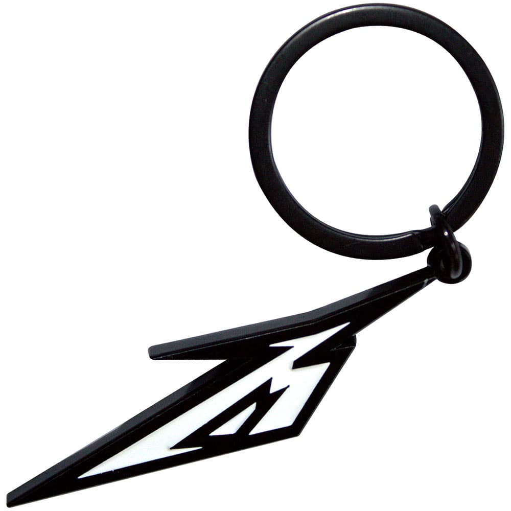 Kľúčenka Metallica - Black & White M Logo
