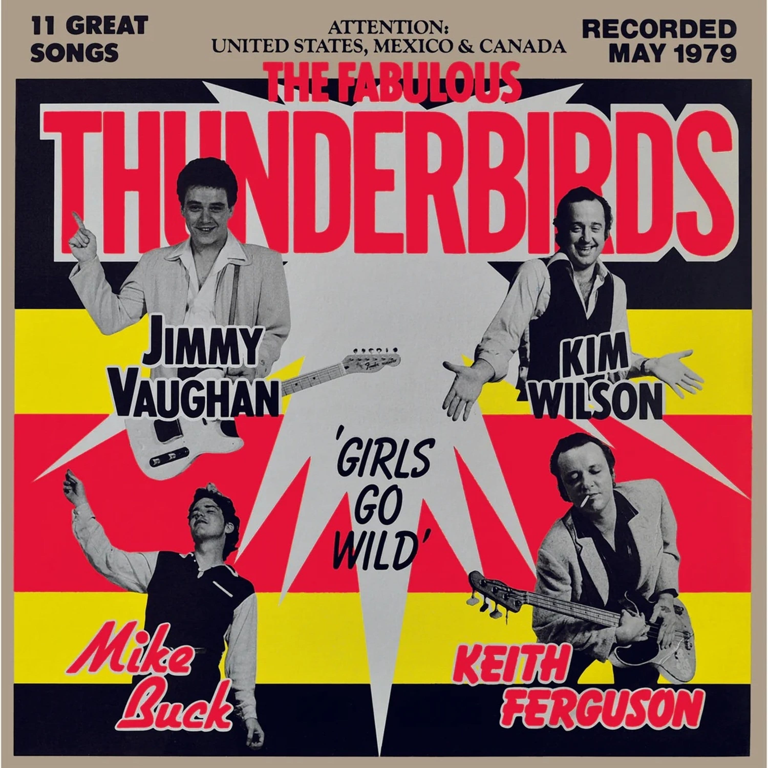 CD The Fabulous Thunderbirds - GIRLS GO WILD