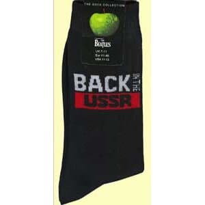 Ponožky The Beatles - Back in the USSR, Unisex,Čierna,UK 7 - 11