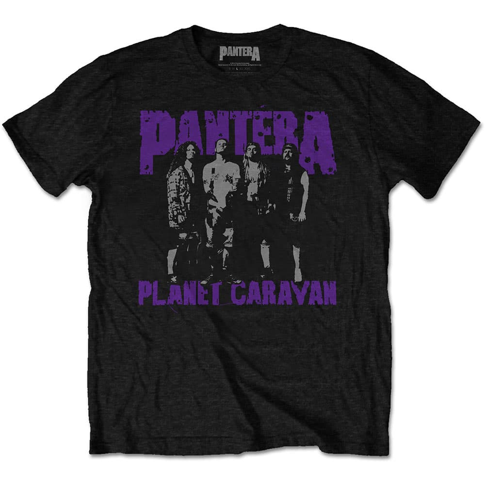 Tričko Pantera - Planet Caravan, Unisex,Čierna,XL