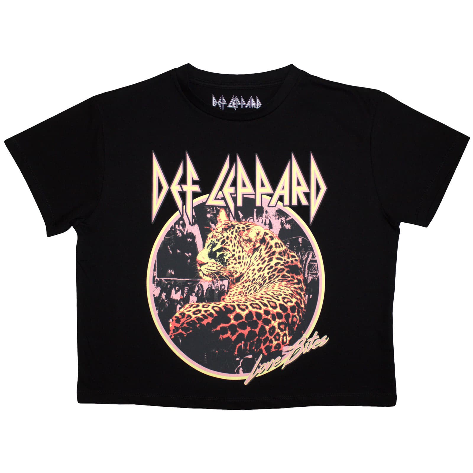 Tielko Def Leppard - Love Bites, Žena,Čierna,M