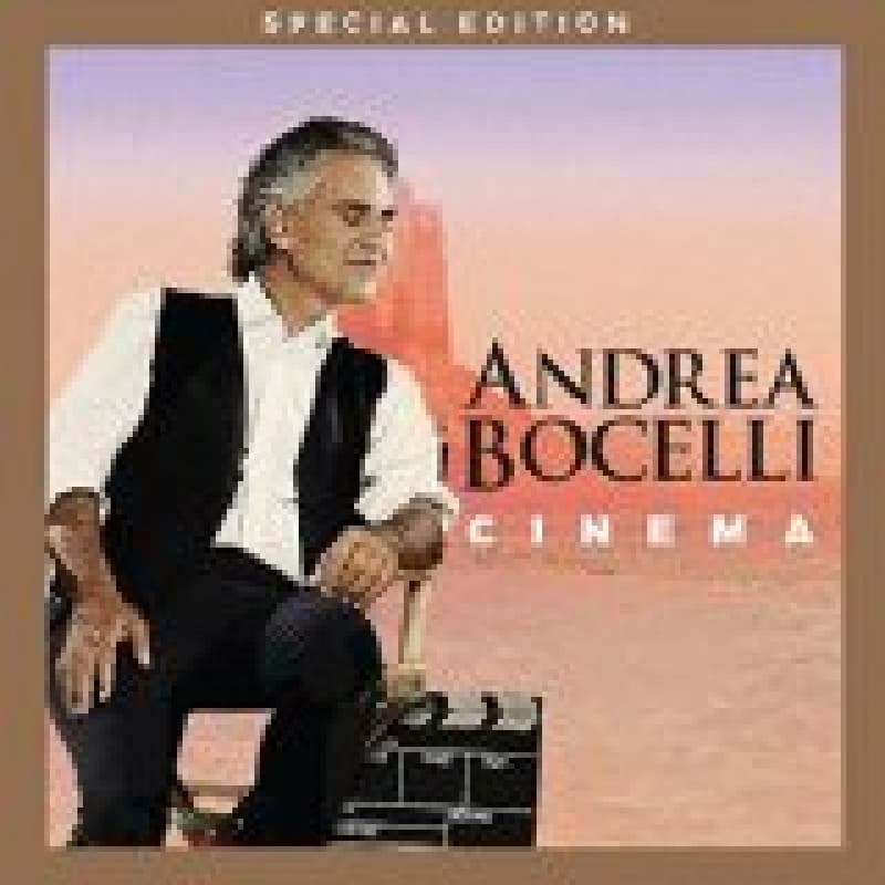 DVD Andrea Bocelli - CINEMA