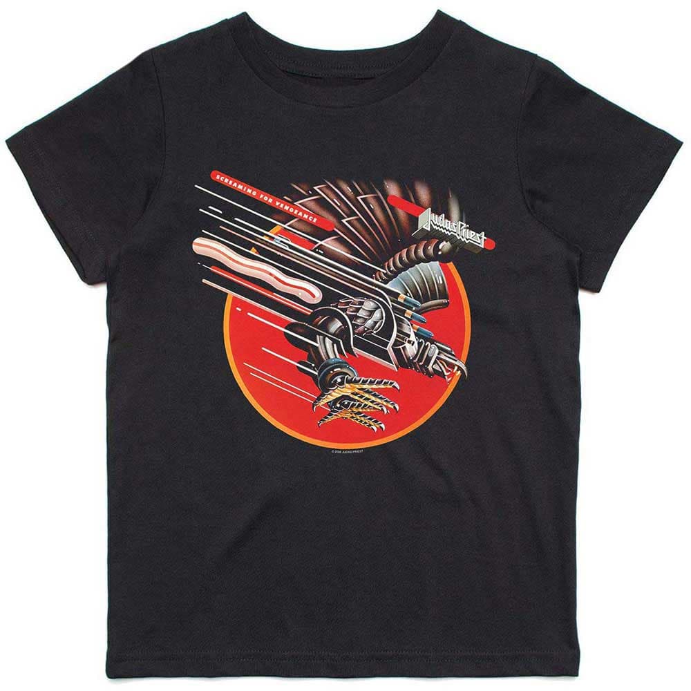 Tričko Judas Priest - Screaming For Vengeance, Dieťa,Čierna,7 – 8 rokov
