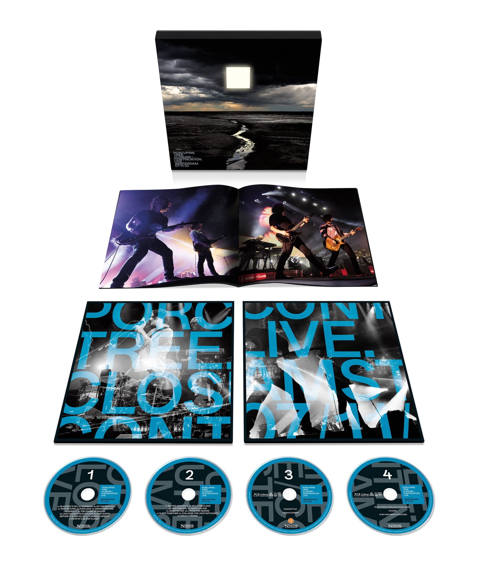 CD Porcupine Tree - Closure / Continuation. Live. Amsterdam 07/11/22