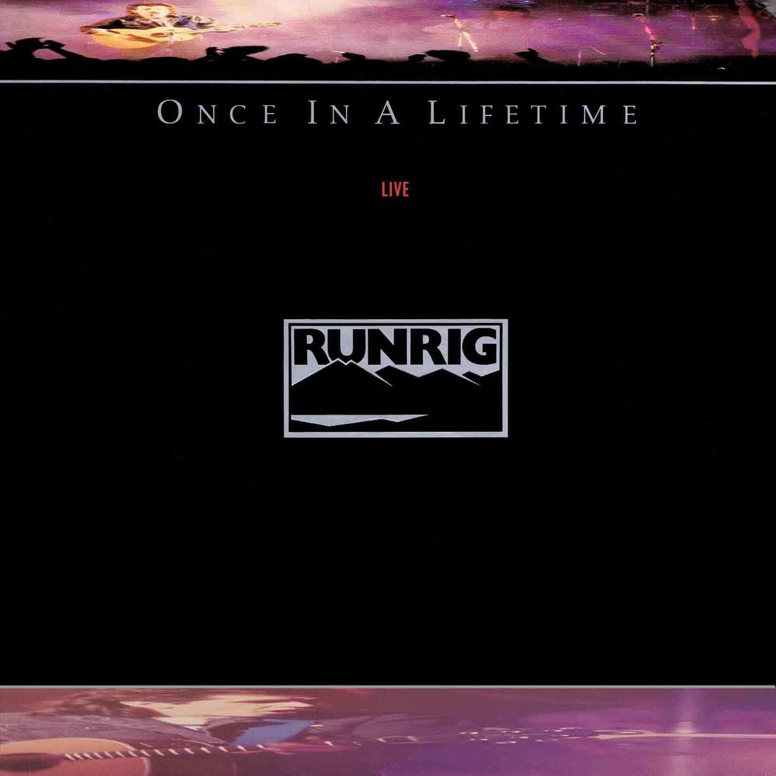 Vinyl Runrig - ONCE IN A LIFETIME, LIVE