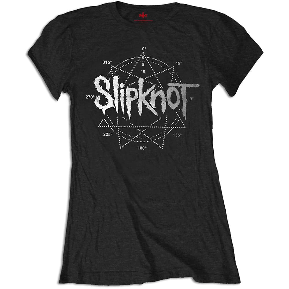 Tričko Slipknot - Logo Star, Žena,Čierna,L