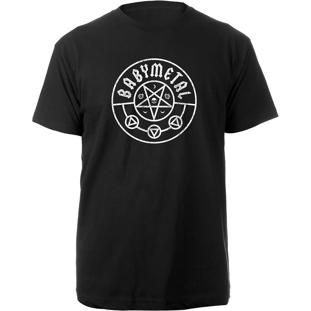 Tričko BABYMETAL - Pentagram, Unisex,Čierna,S