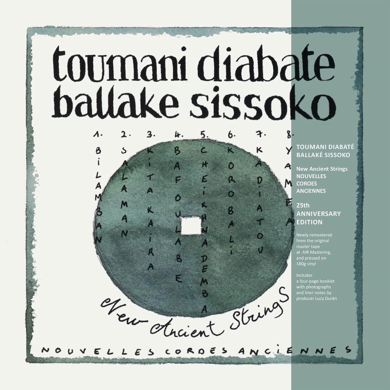Vinyl Toumani Diabaté and Ballaké Sissoko - NEW ANCIENT STRINGS
