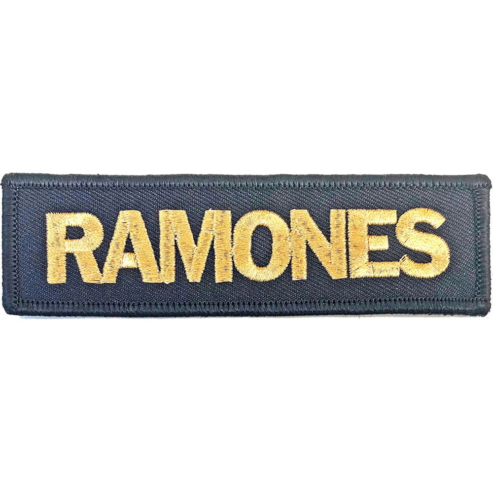 Nažehlovačka Ramones - Gold Logo