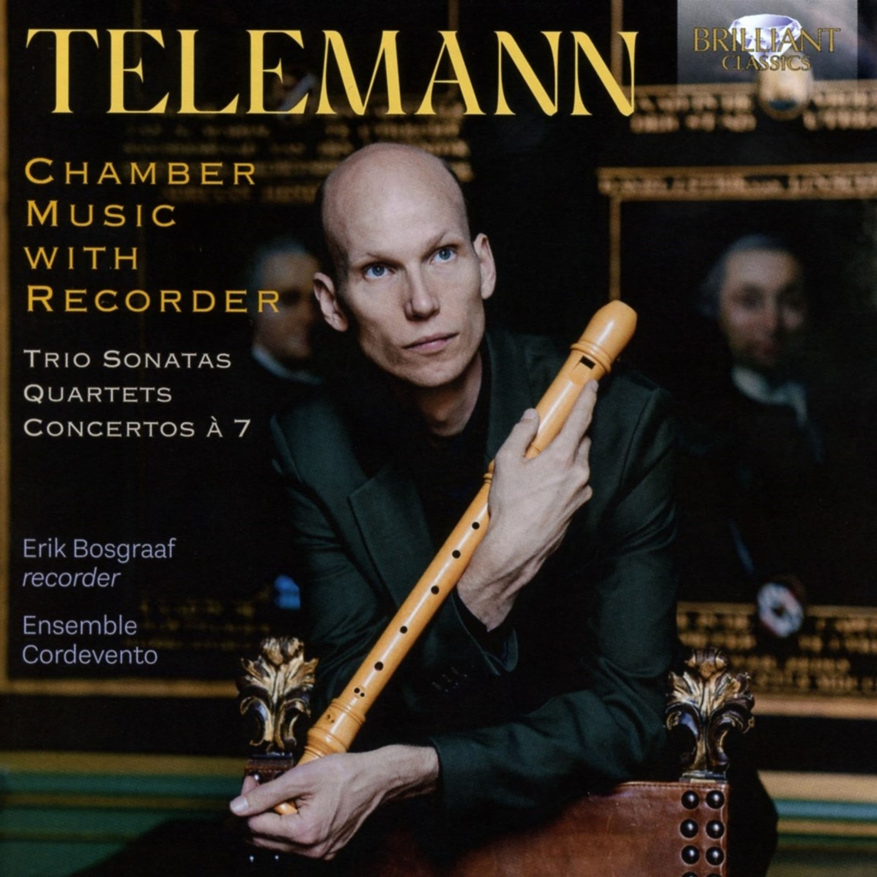 CD Erik Bosgraaf - TELEMANN: CHAMBER MUSIC WITH RECORDER