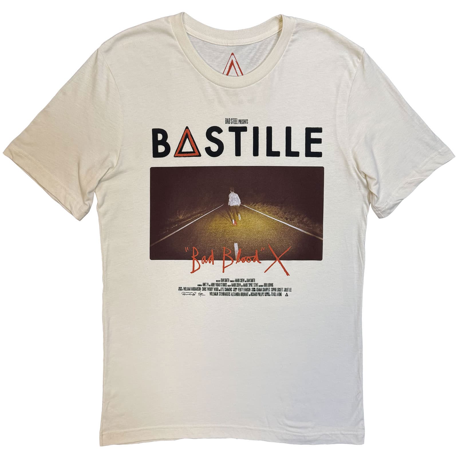 Tričko Bastille - Bad Blood Album Photo, Unisex,Natural,S