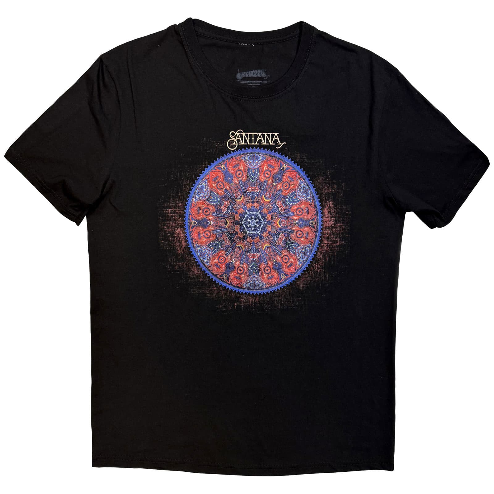 Tričko Carlos Santana - Madala 2, Unisex,Čierna,M