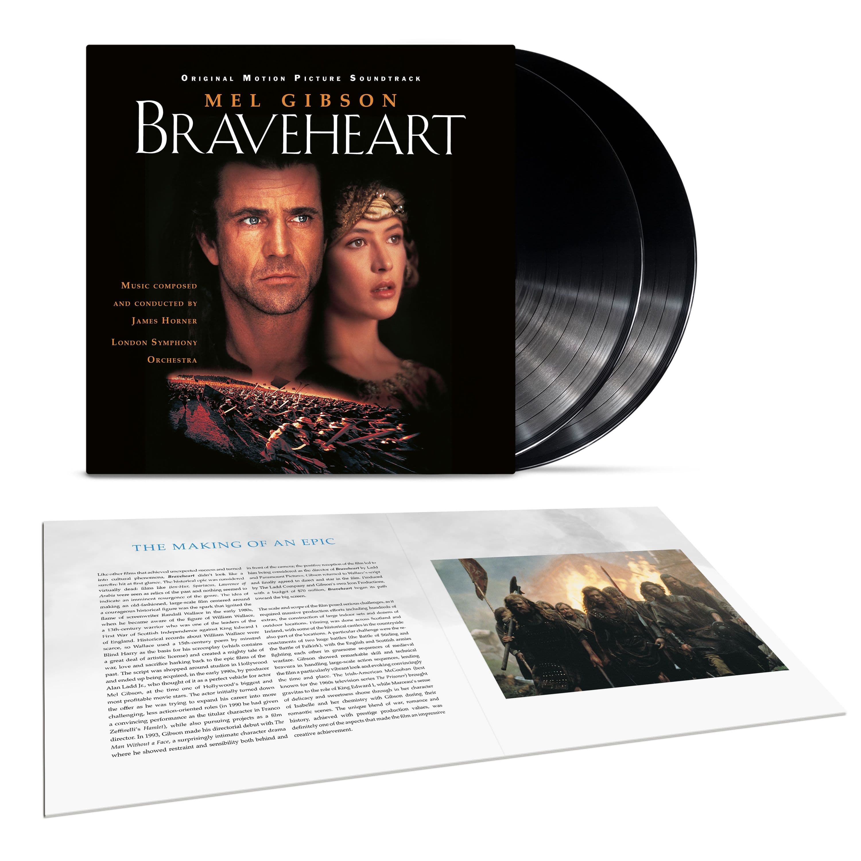 Vinyl James Horner - BRAVEHEART