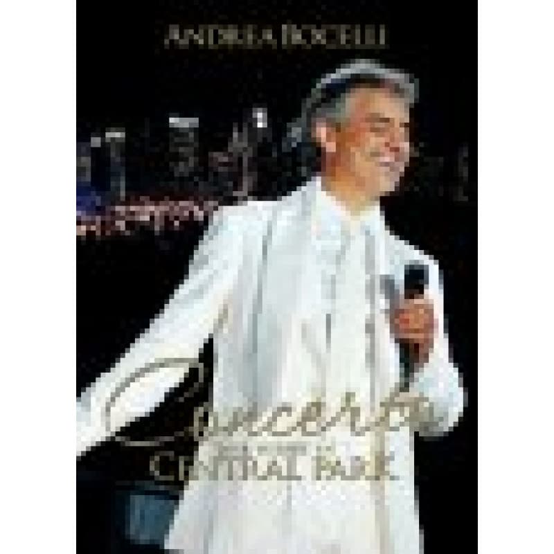 DVD Andrea Bocelli - LIVE IN CENTRAL PARK