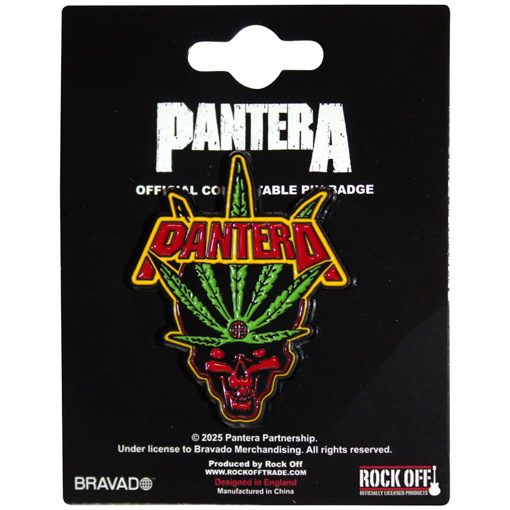 Odznak Pantera - Leaf Skull