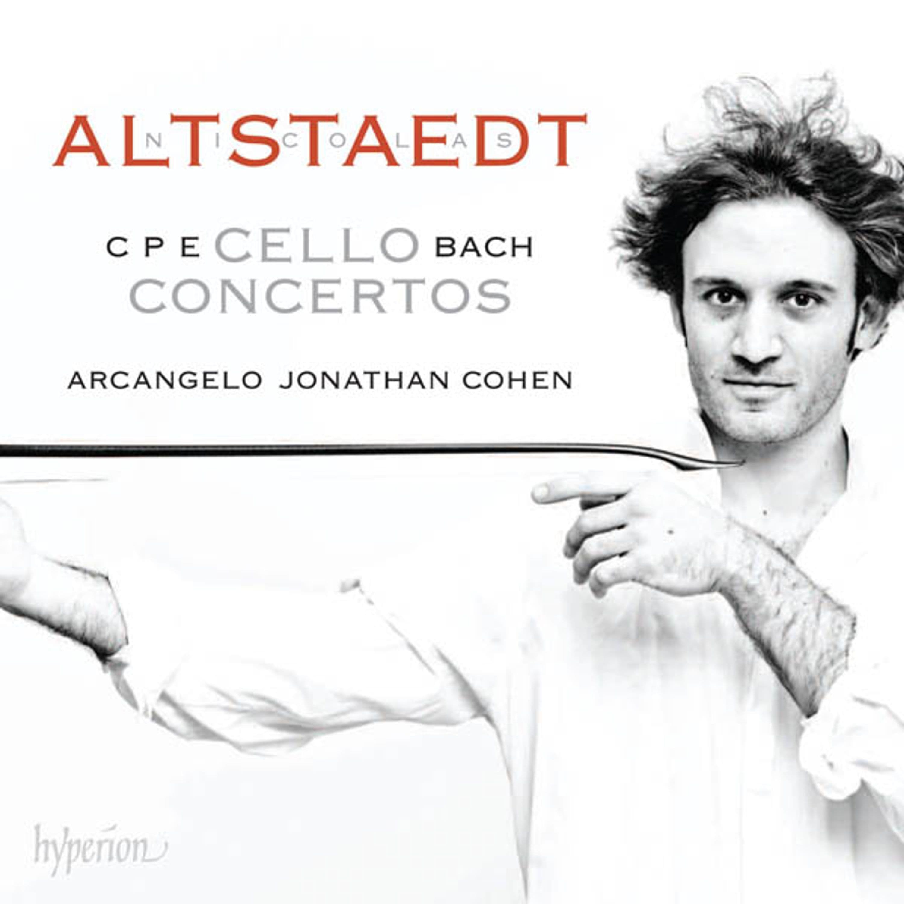 CD Carl Philipp Emanuel Bach - CELLO CONCERTOS