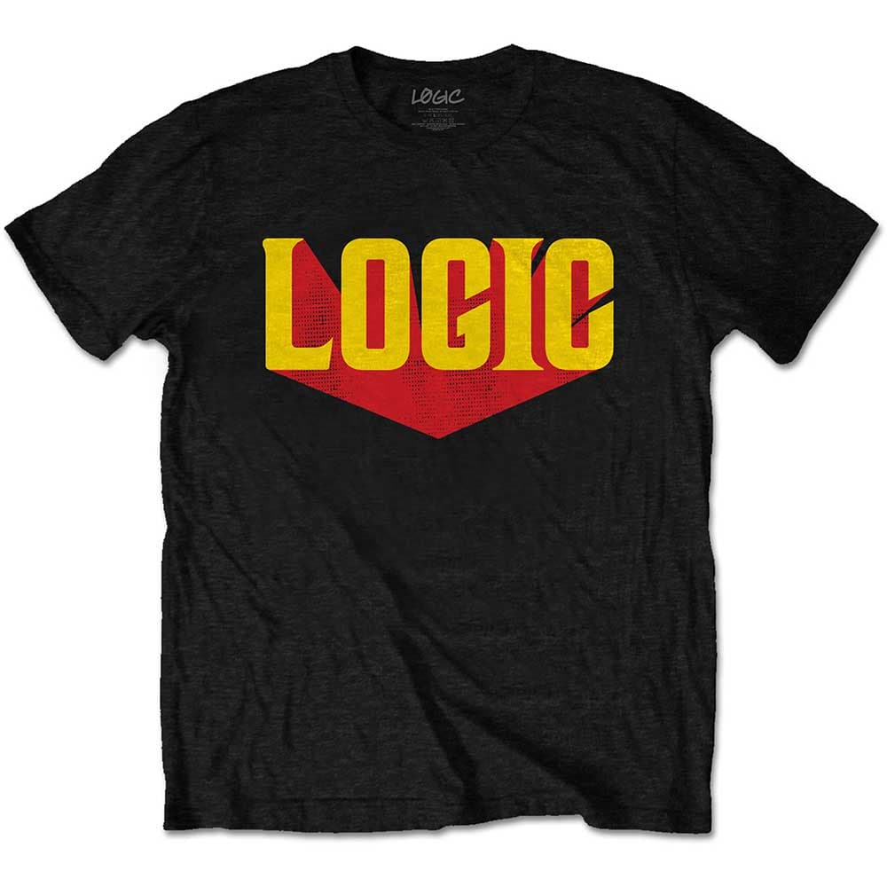 Tričko Logic - Logo, Unisex,Čierna,XXL