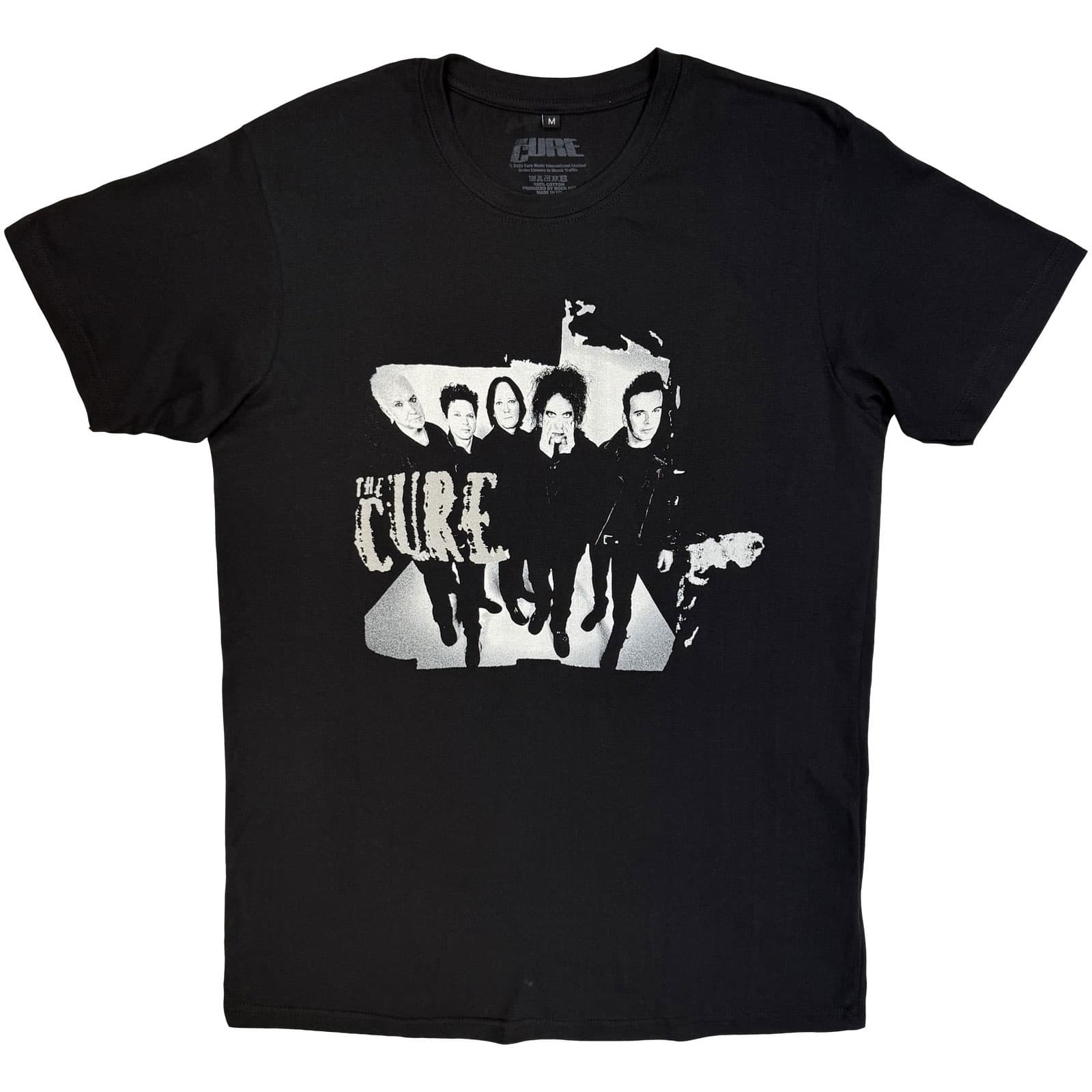 Tričko The Cure - 40 Years Band Photo, Unisex,Čierna,S