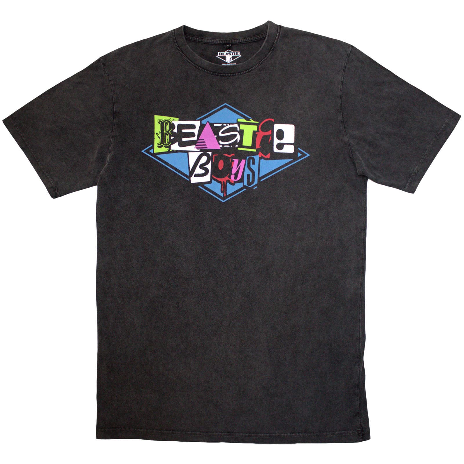 Tričko Beastie Boys - Multicolour Logo, Unisex,Šedá,L