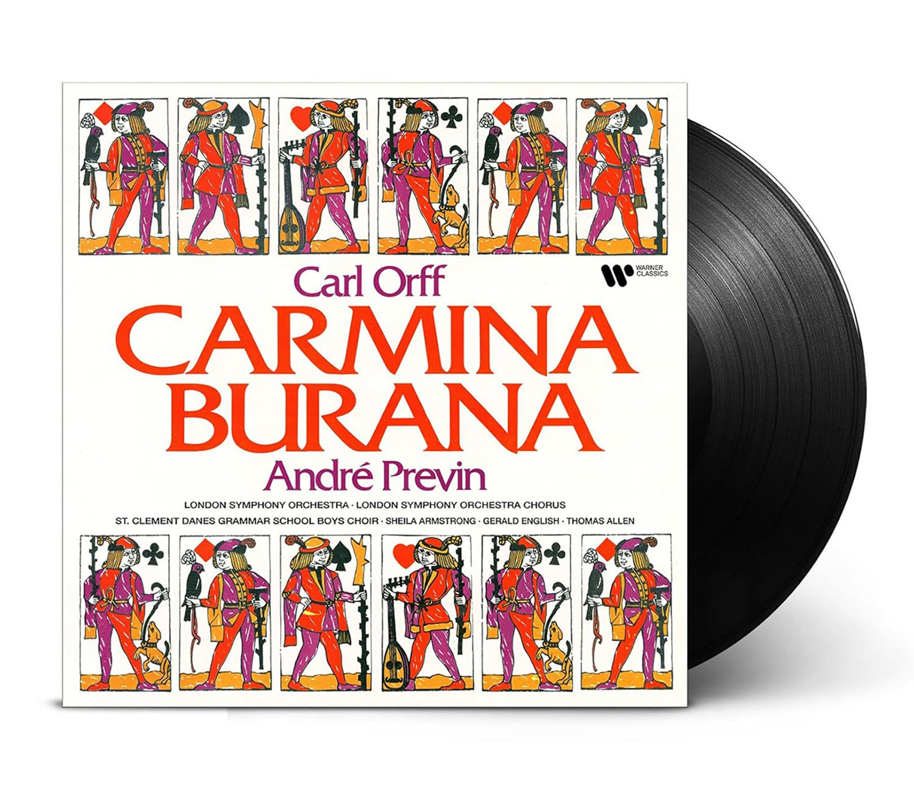 Vinyl André Previn - CARL ORFF: CARMINA BURANA