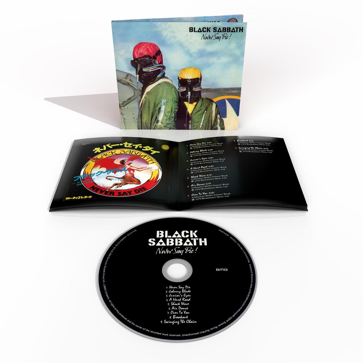 CD Black Sabbath - NEVER SAY DIE!