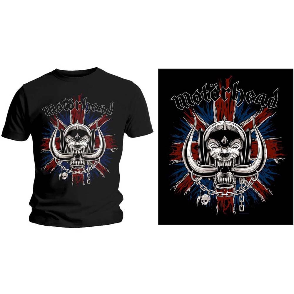 Tričko Motörhead - British Warpig, Unisex,Čierna,M