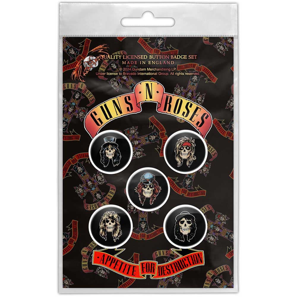 Odznak Guns N’ Roses - Appetite For Destruction