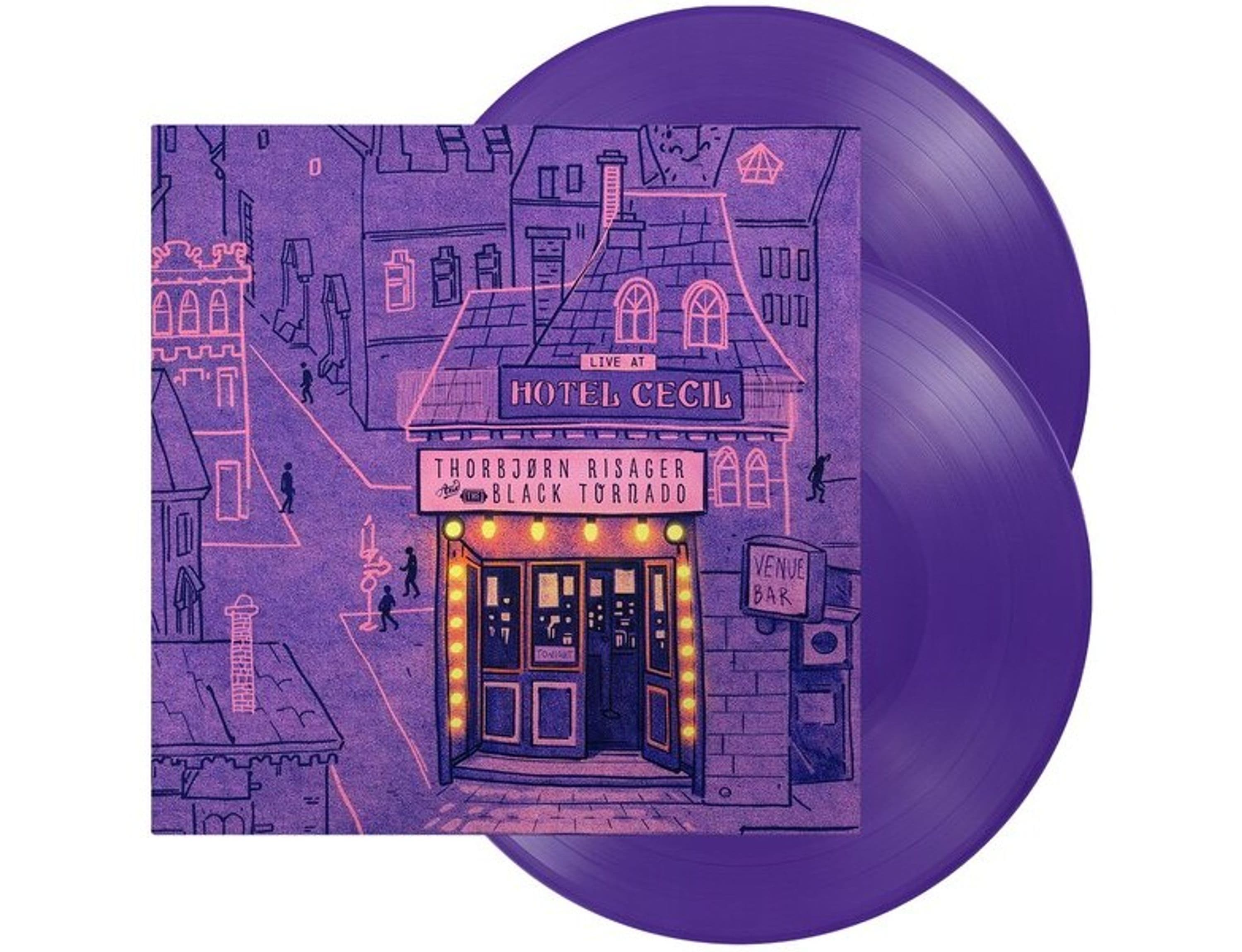 Vinyl Thorbjørn Risager & The Black Tornado - LIVE AT HOTEL CECIL
