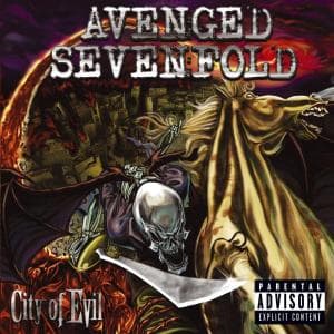 CD Avenged Sevenfold A7X - CITY OF EVIL