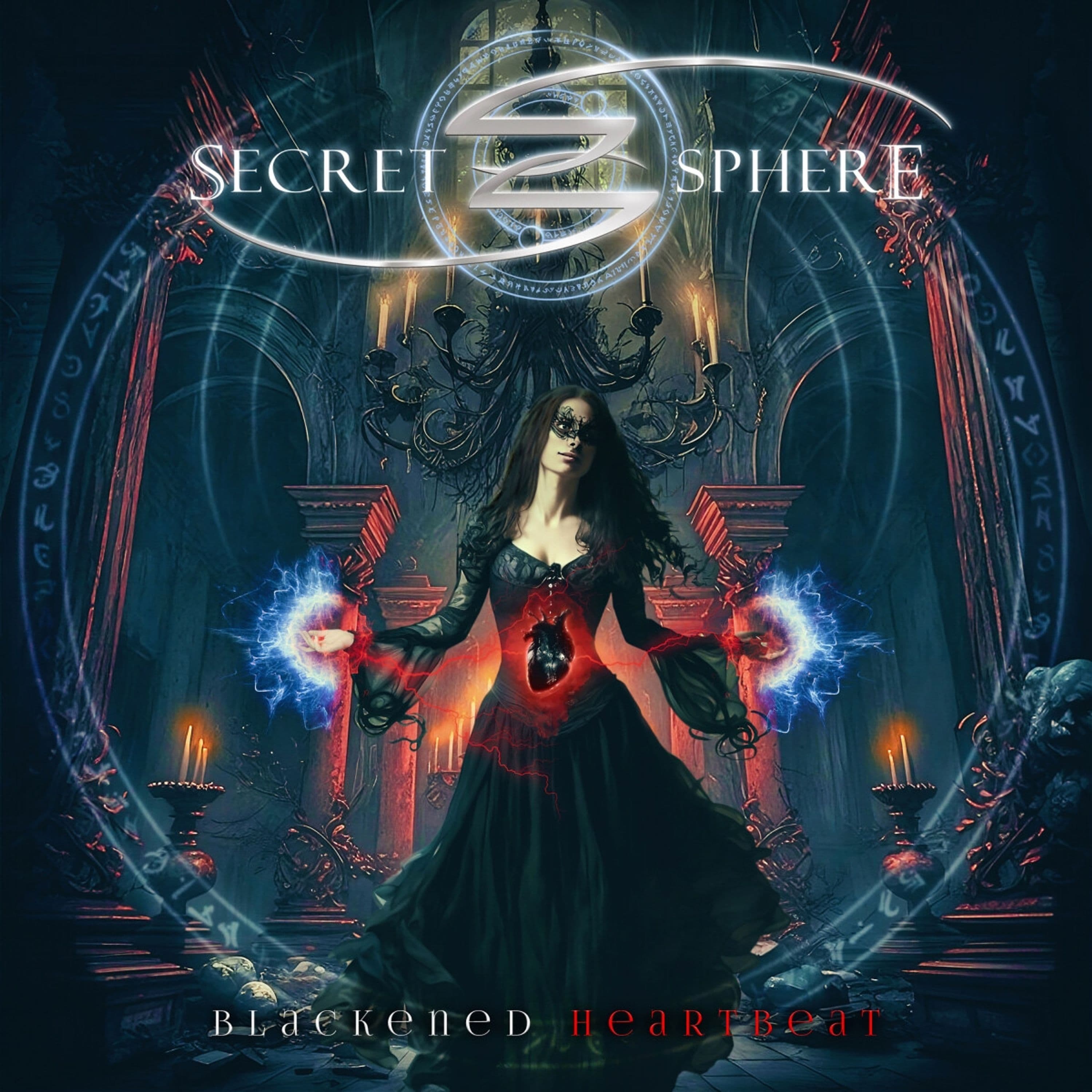 CD - Secret Sphere - Blackened Heartbeat