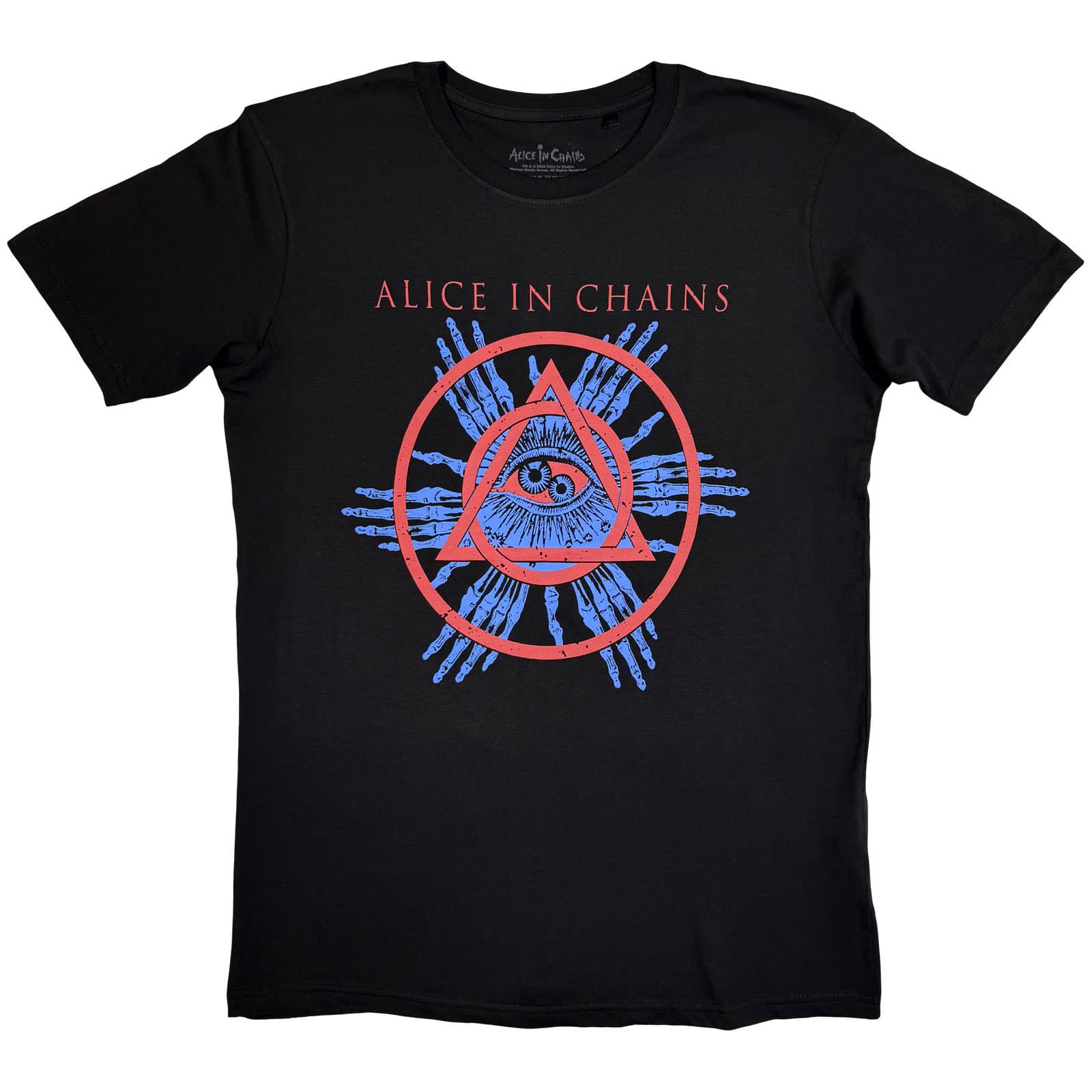 Tričko Alice In Chains - Circle Triangle, Unisex,Čierna,M