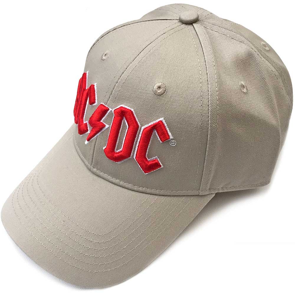 Šiltovka AC/DC - Red Logo, Unisex,Natural,Univerzálna