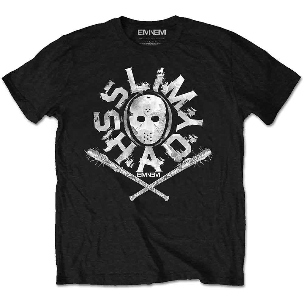 Tričko Eminem - Shady Mask, Unisex,Čierna,M