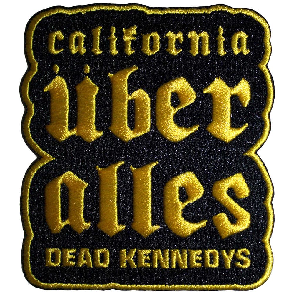 Nažehlovačka Dead Kennedys - California Uber Alles Yellow