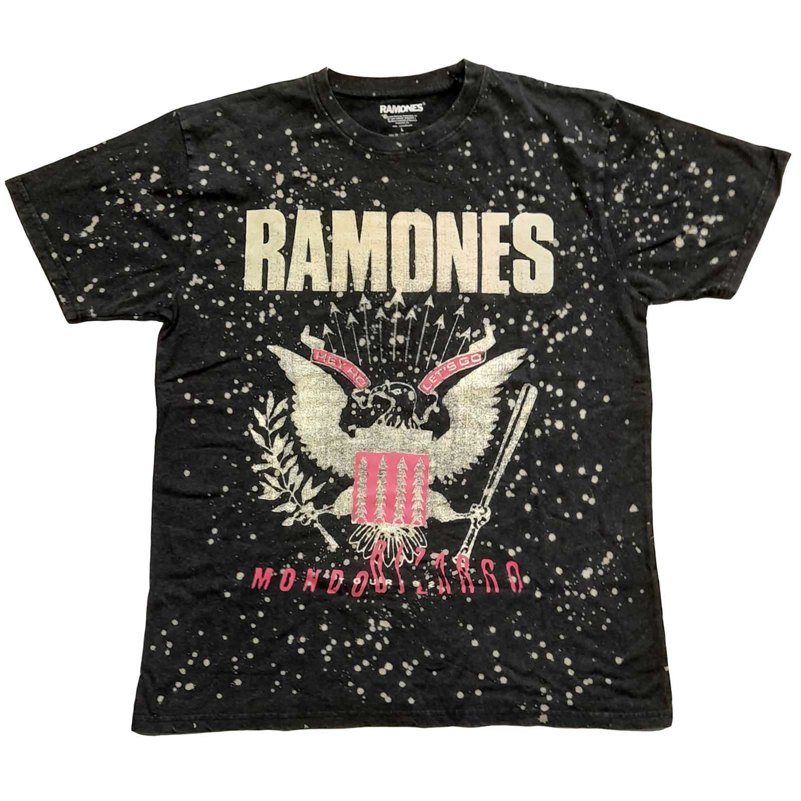 Tričko Ramones - Eagle, Unisex,Čierna,XXL