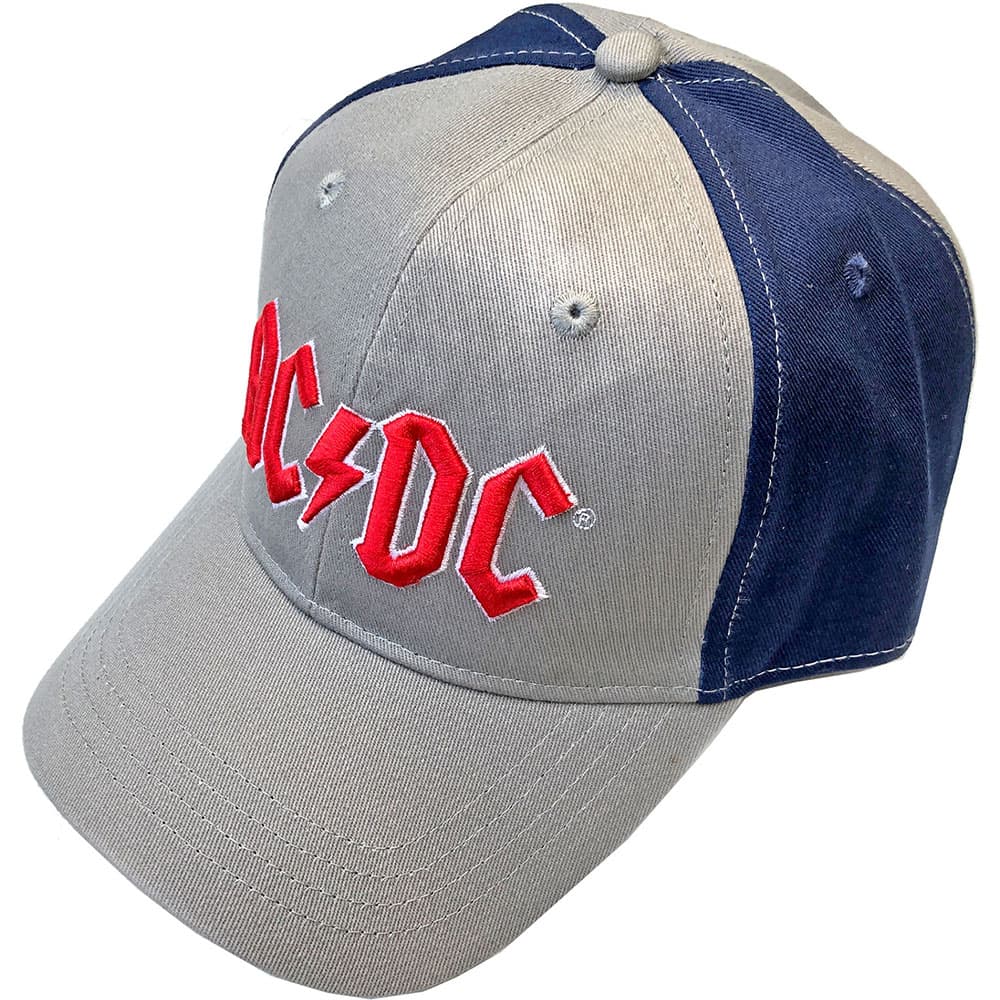 Šiltovka AC/DC - Red Logo, Unisex,Modrá,Univerzálna