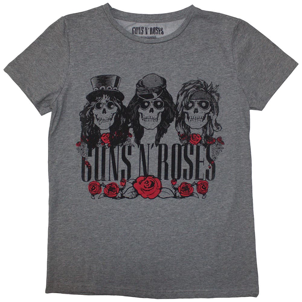 Tričko Guns N’ Roses - Hell Group, Žena,Šedá,XL